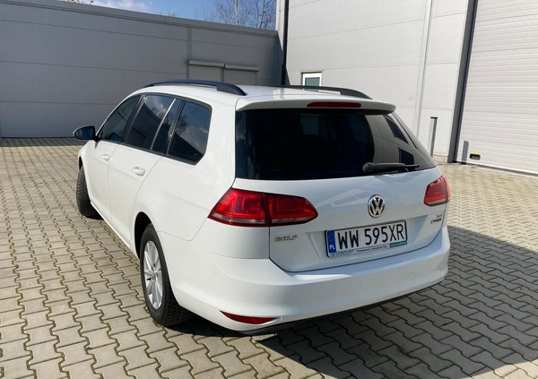 Volkswagen Golf cena 36900 przebieg: 164398, rok produkcji 2016 z Kraków małe 56